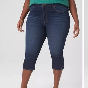 Lane Bryant High Rise Pedal Pusher Jeans